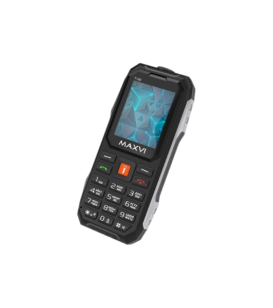 Мобильный телефон Maxvi T100 черный