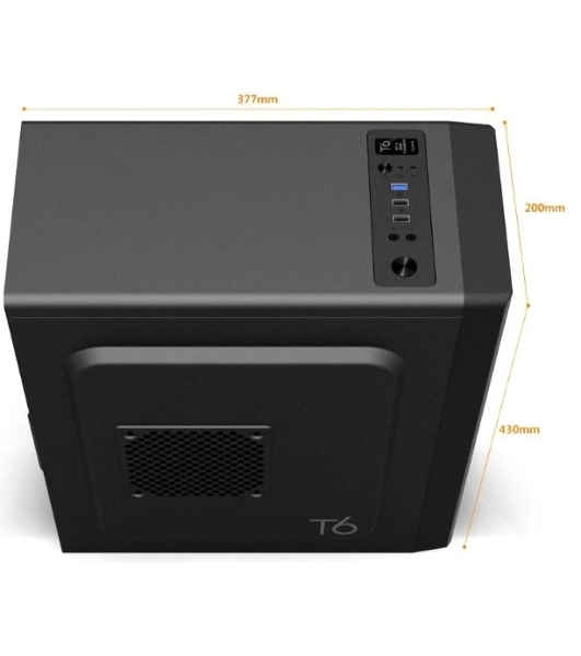 Компьютерный корпус Zalman ZM-T6 черный без БП ATX 1xUSB 2.0 1xUSB 3.0 audio bott PSU