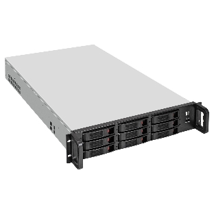 Серверный корпус ExeGate Pro 2U650-HS09 (RM 19', высота 2U, глубина 650, БП 2U-920ADS, 9xHotSwap, 2*USB)