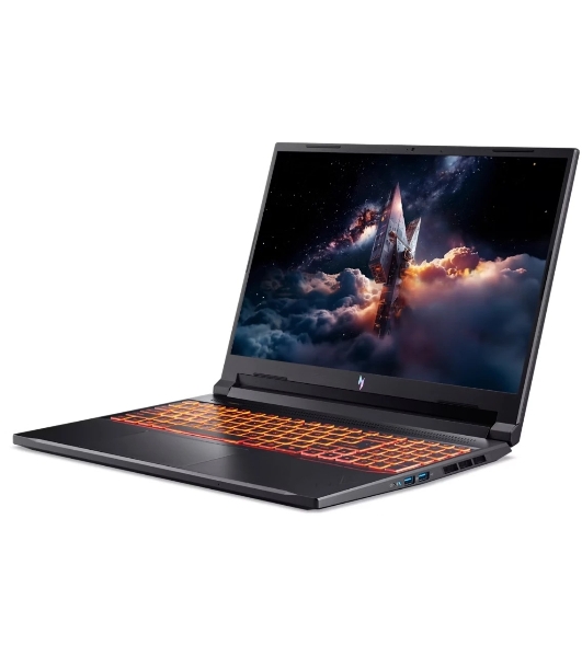 Ноутбук Acer Nitro V 16 Gaming/16'/IPS/Intel Core 7 240H/16Gb/512Gb SSD/nVidia GeForce RTX 5070 8192Mb/Windows 11 Home/черный/2.1kg