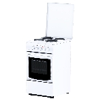 Плита электрическая Flama AE 1409 W белый, конфорок 4 электрических, духовка 50 л, 50 см x 85 см x 60 см, фото 1