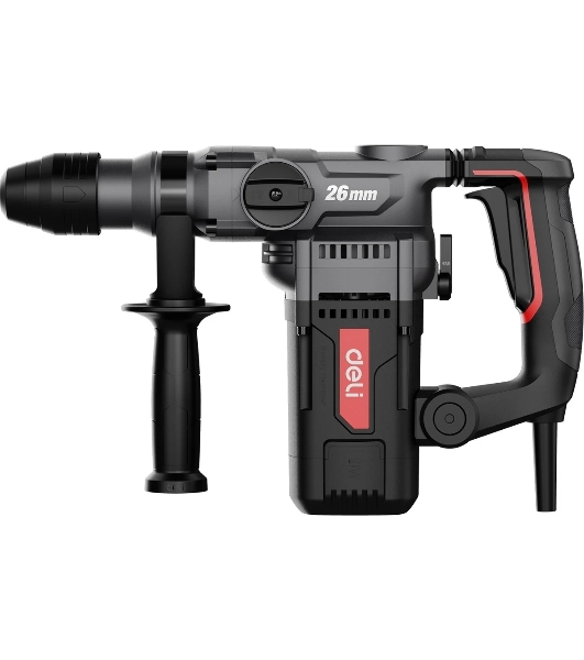 Перфоратор Deli DE-DC26-3E, SDS-plus, 1100 Вт, 5 Дж, от сети