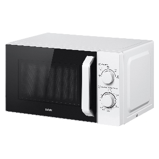Микроволновая печь BBK 20MWS-761M/W белый, 20 л, 700 Вт, переключатели - поворотный механизм