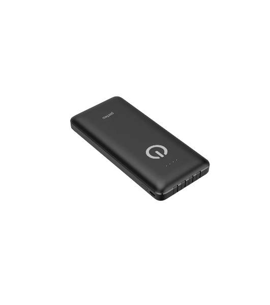 Портативный аккумулятор Powerbank Perfeo ABSOLUTE 10000mah In Micro usb,USB /Out USB,Micro usb,Type-C,Lightning, 2.1А/ черный (PF_B4878)