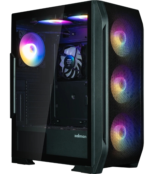 Компьютерный корпус ZALMAN N7 PLUS V2, ATX, черный, WINDOW, 1xCombo (3.5” or 2.5”), 1 x 3.5”, 3 x 2.5”, 2xUSB2.0, 1xUSB3.0, FRONT 3x120мм RGB, REAR 1x120мм RGB, TOP 2x120мм RGB, SIDE 1x120мм