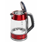 Чайник электрический Thomson K20ES-2001 GLASS 1.7L RED, фото4