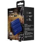 Внешний SSD Samsung T7 Shield, 2TB, USB 3.2 Gen 2 Type-C, R/W 1050/1000, синий, фото5