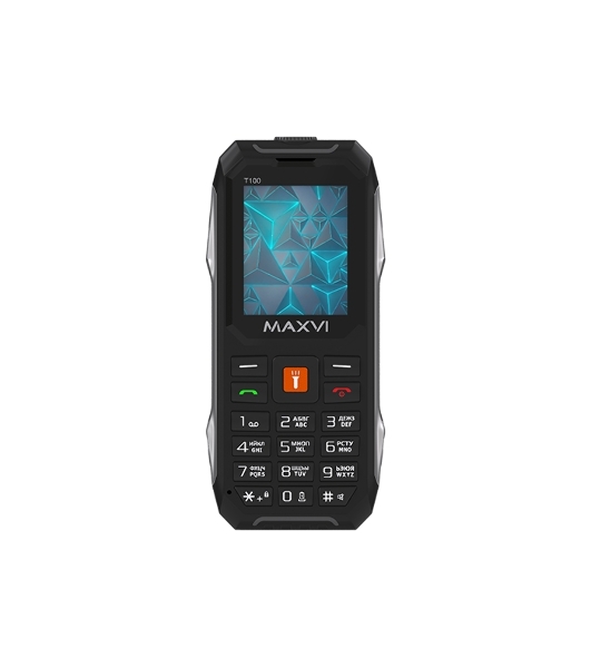 Мобильный телефон Maxvi T100 черный