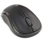 Мышь беспроводная Logitech B175 черный, 1000 dpi, радиоканал, USB, кнопки - 3, фото2