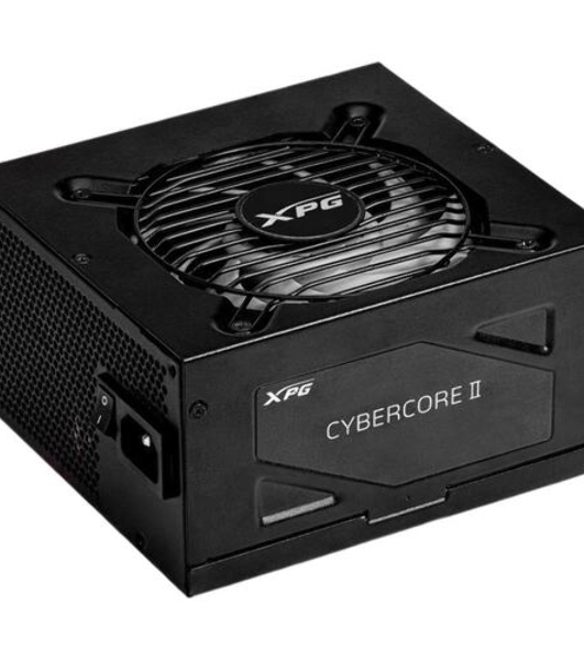 Блок питания ADATA XPG CYBERCORE II 1300W RTL (CYBERCOREII1300P-BKCEU), 1300Вт, 80 PLUS Platinum, 120мм, модульный, черный