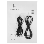 Беспроводные/проводные наушники Harper HB-707 черный, накладные, Bluetooth + проводной, складная конструкция, до 8 ч, фото2
