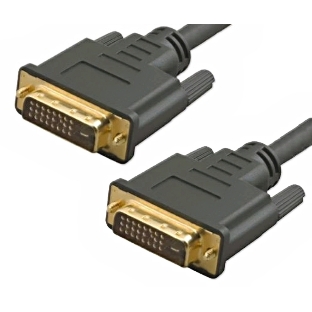 Кабель 5bites APC-096-020 DVI M/DVI M (24+1) double link, зол.разъемы, ферр.кольца, 2м.