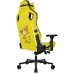 Кресло Knight Craft Dragon желтый, экокожа, 120 кг, механизм качания, фото6