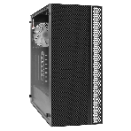 Компьютерный корпус Miditower ExeGate EVO-9211 (ATX, без БП, с окном, 2хUSB+1хUSB 3.0, HD аудио, черный, 1 вент. с RGb подсветкой), фото 1
