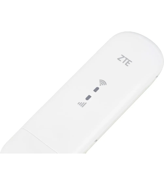 Модем 2G/3G/4G ZTE MF79RU USB Wi-Fi Firewall внешний белый