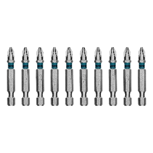 Бита Gross PH2х50мм, сталь S2, шестигр., 10 шт.