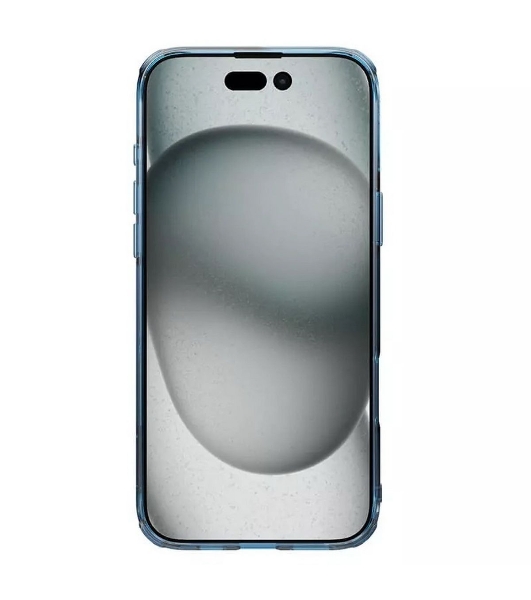 Чехол Nature TPU Pro Magnetic Case, синий, (AP iP16)