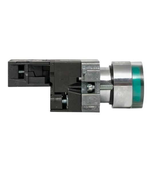 Кнопка BA31 с подсветкой 230В зел. NO IP65 PROxima EKF xb2-bw31-230-65