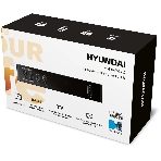 Приставка для цифрового ТВ Hyundai H-DVB440 черный, DVB-T2, DVB-T, DVB-C, HDMI, USB 2.0 x2, фото4