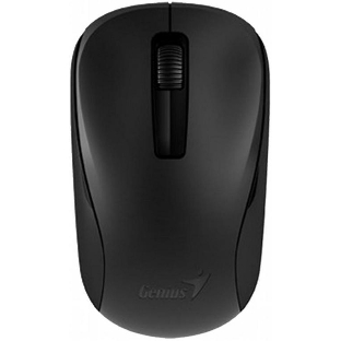 Мышь беспроводная Genius NX-7005 черный, 1200 dpi, радиоканал, USB, кнопки - 3