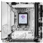 Материнская плата MSI MPG B860I EDGE TI WIFI, LGA 1851, Intel B860, 2xDDR5 (до 128 ГБ), 2xSATA, 2xM.2 (1xPCIe 5.0, 1xPCIe 4.0/SATA), 1xPCIe 5.0 x16, 1xHDMI, 1x5Gb LAN, Wi-Fi 7, Bluetooth 5.4, 1xUSB-C 40Gbps (Thunderbolt 4), 1xUSB-C 10Gbps, 1xUSB-A 10Gbps, 4xUSB-A 5Gbps, 2xUSB-A 2.0, 3x3.5 мм + S/PDIF оптический, 7.1, белый/серебристый, Mini-ITX, фото5