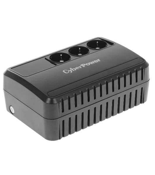 Источник бесперебойного питания CyberPower BU600E/600 ВА/360 Вт/3 х CEE 7 (евророзетка)