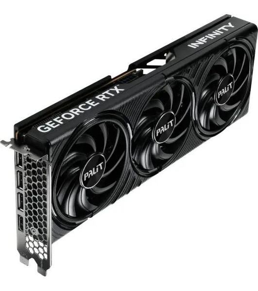 Видеокарта Palit PCI-E 5.0 RTX 5060Ti INFINITY 3 OC NVIDIA GeForce RTX 5060TI 16Gb 128bit GDDR7 2407/28000 HDMIx1 DPx3 HDCP Ret