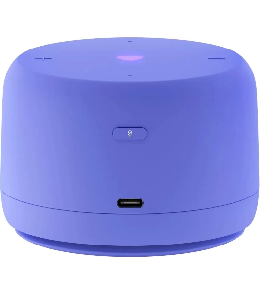 Умная колонка Яндекс Станция Лайт 2, 6Вт, компактная, 1 динамик, Matter, Wi-Fi, Bluetooth 5.0, Алиса, фиолетовый