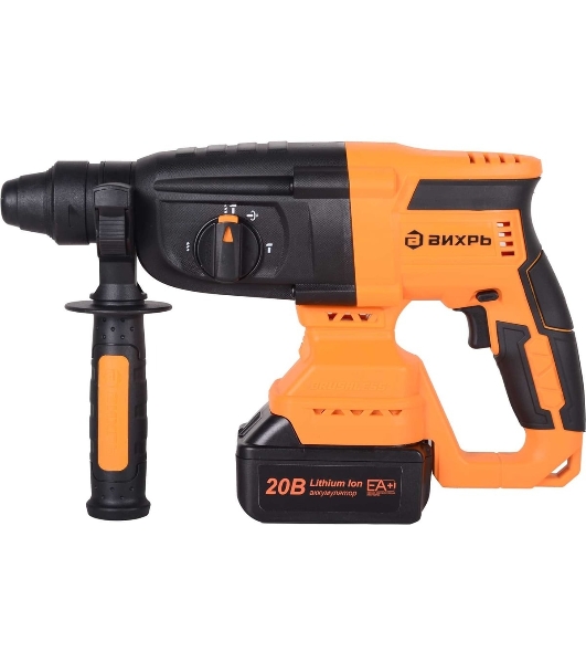 Перфоратор Вихрь АП-20Li/4, SDS-plus, 20 В, 3,2 Дж, от аккумулятора