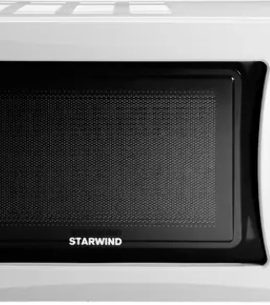 Микроволновая печь Starwind SMW3720 белый, 20 л, 700 Вт, переключатели - поворотный механизм