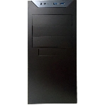 Компьютерный корпус MidiTower Powerman BA833 черный (без блока питания), фото4