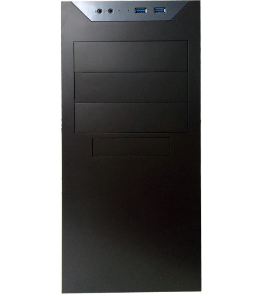 Компьютерный корпус MidiTower Powerman BA833 черный (без блока питания)
