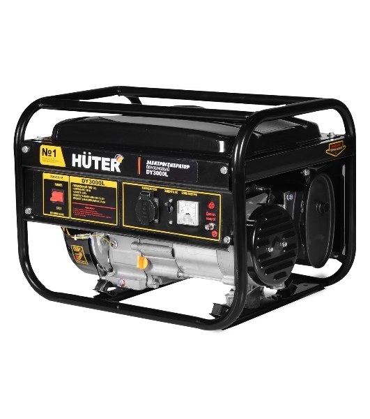 Электрогенератор бензиновый Huter DY3000L, 2.8 кВт, 67 дБ, 39 кг