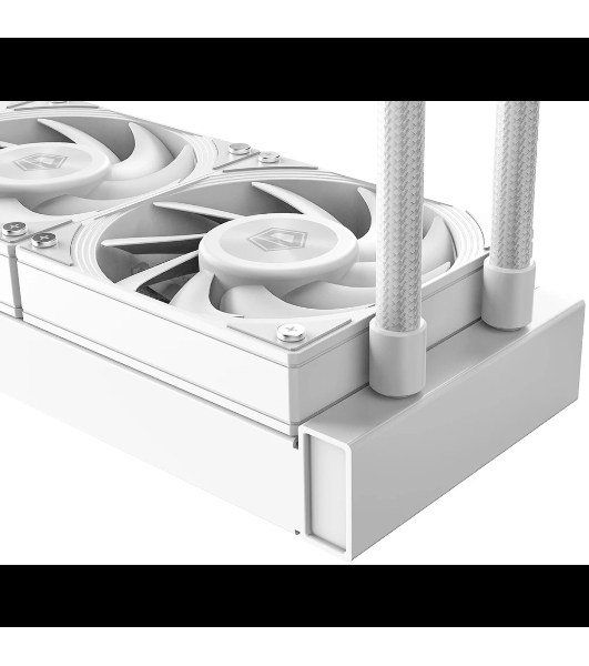 Система жидкостного охлаждения ID-Cooling DX240 Max белый 120мм алюминий+медь 2150rpm 32.5db 4-pin 300W