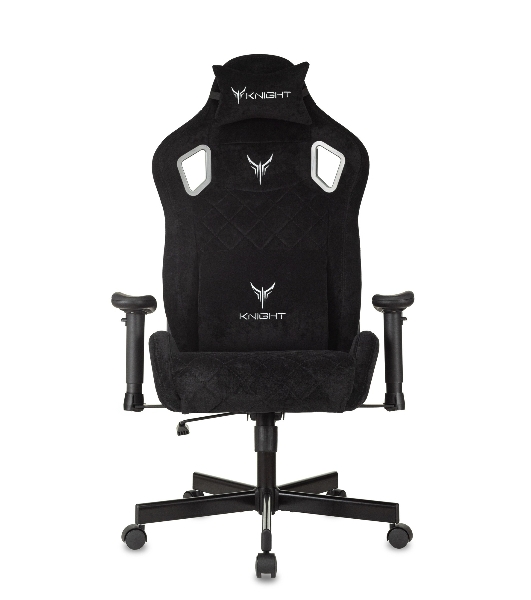 Кресло Бюрократ Knight Outrider Light-20 черный, ткань, 120 кг, механизм качания