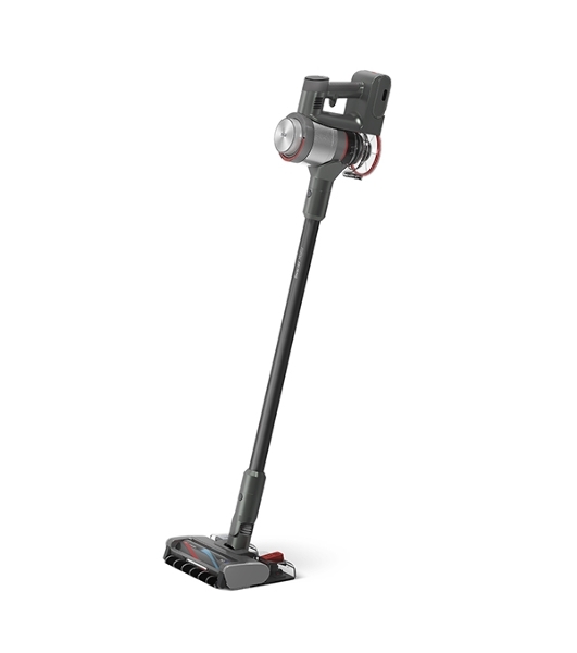 Пылесос вертикальный BQ VCA1005W Aqua Pro PREMIUM серый, питание от аккумулятора, 220 Вт, уборка сухая/влажная, пылесборник 0.5 л