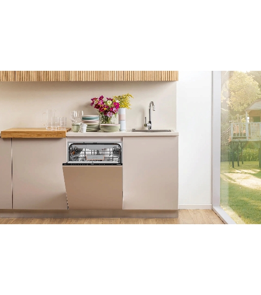 Посудомоечная машина встраиваемая Gorenje GV673B65 16 комплектов, 3 корзины, инверторный мотор, отсрочка старта, Wi-Fi управление, сенсорное управление, полный AquaStop, сенсор уровня воды, энергоэффективность А+++, уровень шума 42 дБ, белый