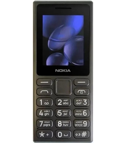 Мобильный телефон Nokia 108 TA-1627 DS EAC черный