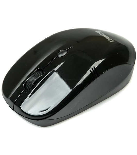 Комплект клавиатура+мышь Dialog KMROP-4010U беспроводной, USB, 1600 DPI, чёрный