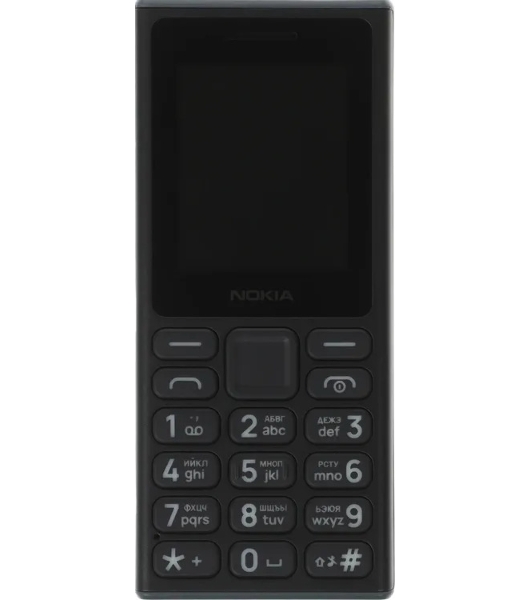 Мобильный телефон Nokia 108 TA-1627 DS EAC черный