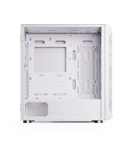 Компьютерный корпус ABR Quantum белый (1хUSB Type-C, 2хUSB 2.0, HD Audio, 4xRGb Fan, ATX, E-ATX)