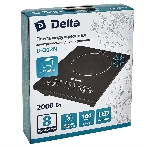 Плита настольная индукционная DELTA D-302N черный, фото2