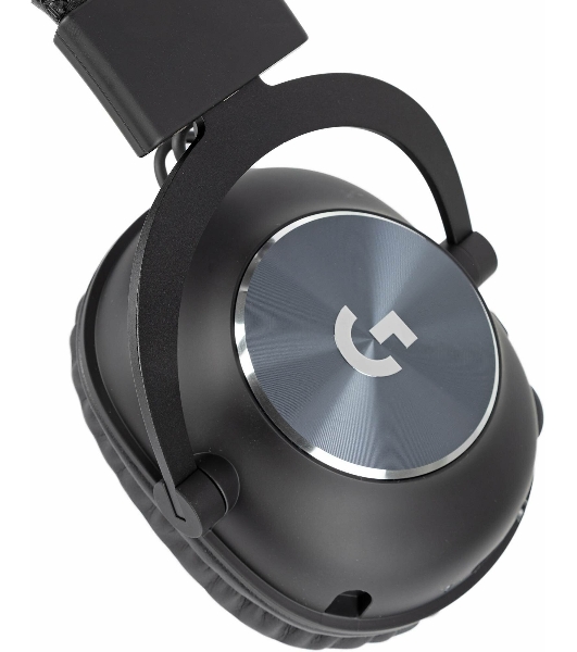 Гарнитура Logitech G PRO X чёрный, беспроводная, USB, подвижный микрофон, отсоединяемый кабель 2 м
