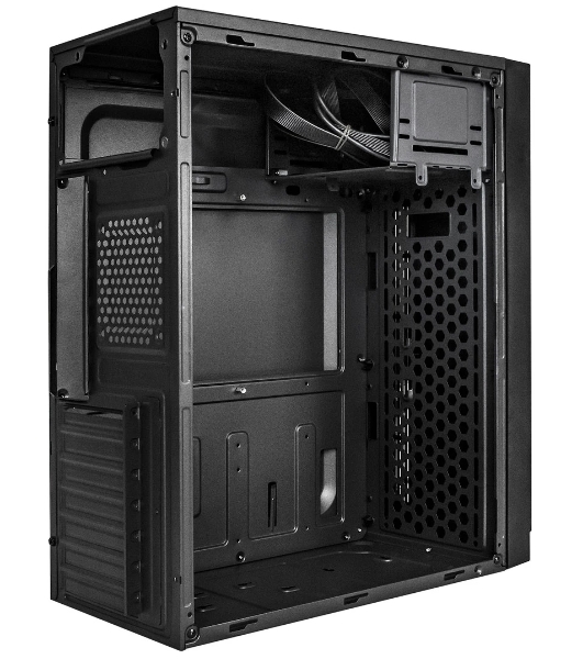 Компьютерный корпус Miditower ExeGate AA-442U2-UNS500 (ATX, БП UNS500 с вент. 12см, 1хUSB+2хUSB 3.0, аудио, черный)