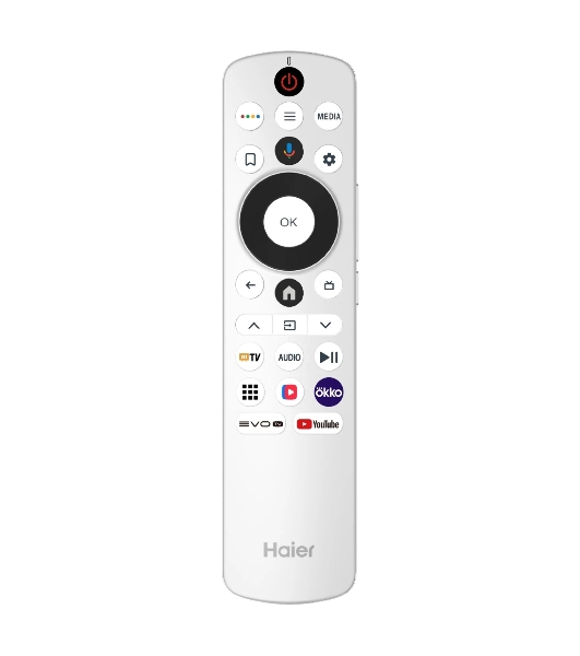 Телевизор Haier 55' DH1ZH0D00RU серебристый MiniLED 4K UHD 60Hz Android TV 2GB/32GB