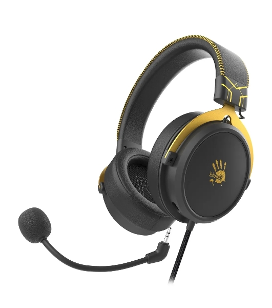 Гарнитура Bloody M590i Sports Lime жёлтый/чёрный, проводная