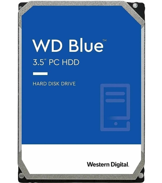Жесткий диск WD SATA-III 2Tb WD20EARZ Desktop Blue (5400rpm) 64Mb 3.5'