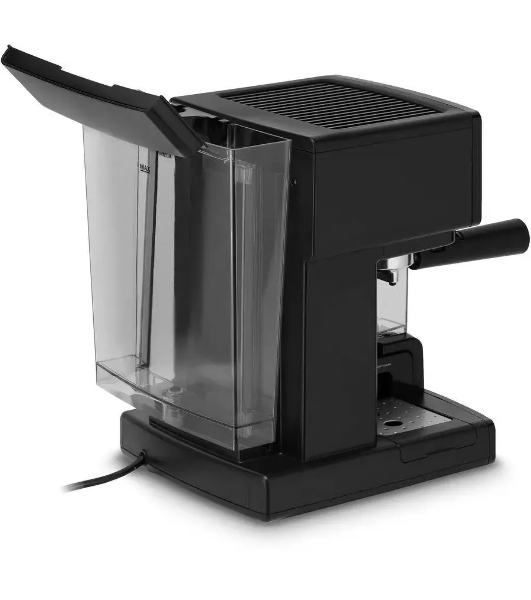 Кофеварка рожковая Vitek VT-1514 (BK) нержавеющая сталь/черный, исп. кофе - молотый, 1.65 л, 1238 Вт, 15 бар