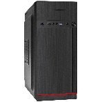 Компьютерный корпус Miditower ExeGate AA-442U2-UNS500 (ATX, БП UNS500 с вент. 12см, 1хUSB+2хUSB 3.0, аудио, черный), фото 1