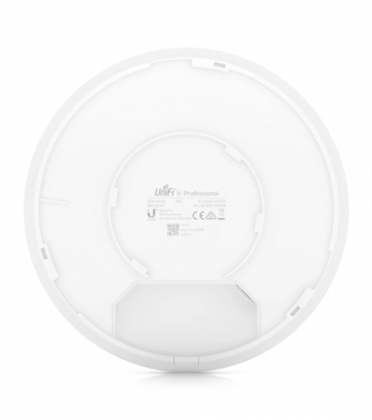 Точка доступа Ubiquiti UniFi 6 AP Pro U6-Pro 2.4+5 ГГц, Wi-Fi 6, 4х4 MU-MIMO, 802.3at, 1х 1G RJ45